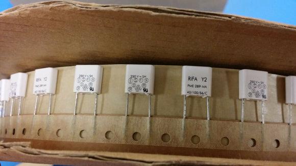 (10PCS) Evox Rifa 4.7nF 250V Metal Film Capacitor (PME289MA4470MR19TO)