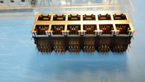 SS-73100-001 Connector Modular Stack Jack F 96 POS 2.54mm Terminal 12 Port