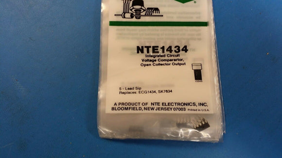 (2 PCS) NTE1434, ECG1434, SK7634, Integrated Circuit, Voltage Comparator