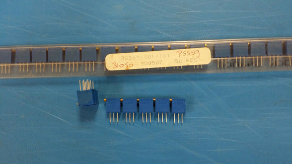 (2PCS) 3296X-001-101 Trimmer Resistors 100ohms 500mW(1/2 W)  10%