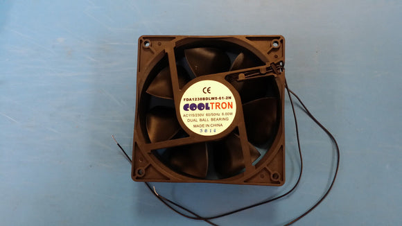 (1 PC) 120X120X38mm AC115/230V 60/50Hz 6.00W COOLTRON FAN FDA1238BDLW5-61-2N
