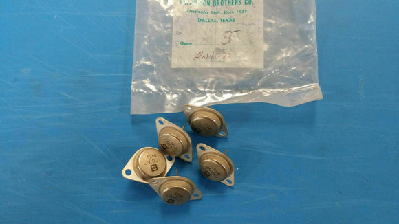 (1 PC) 2N1021 SOLID STATE (EQUAL NTE121) 100 V, PNP, Ge, POWER TRANSISTOR, TO-3