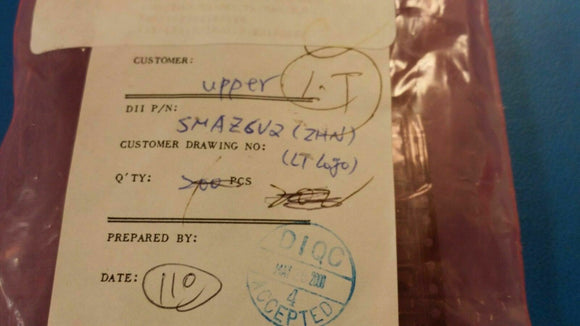 (22 PCS) SMAZ6V2, Diodes Inc, Diode Zener Single 6.2V 5% 1W 2-Pin SMA