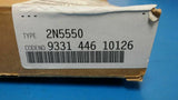 (50 PCS) 2N5550 NSC/PHILIPS TRANS NPN 140V 0.6A TO92