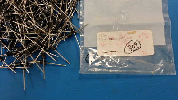 (20 PCS) SB550 DIODES INC Diode Schottky 50V 5A 2-Pin DO-201AD