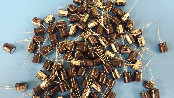(10) ECA-1EFQ471 PANASONIC Electrolytic Capacitor 470uF 25V (12.5 X 15mm) Radial