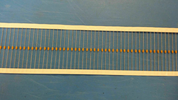 (100 PCS) Cap Ceramic 100pF 200V C0G 10% Axial 125C C410C101K2G5CA KEMET