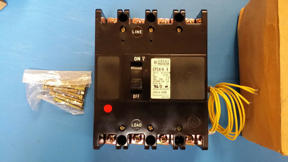 CH54-H HITACHI Circuit Breaker 4 Pole 15A AC480V with Alarm Switch
