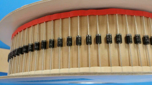 (25 PCS) 1N5404, Microsemi, Switching Diode, 400V, 3A, 2-Pin DO-201AD
