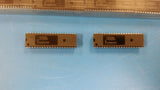 (2 PCS) P82530-6 INTEL 2 CHANNEL(S), 1.5Mbps, MULTI PROTOCOL CONTROLLER, PDIP40