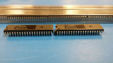 (2 PCS) P82530-6 INTEL 2 CHANNEL(S), 1.5Mbps, MULTI PROTOCOL CONTROLLER, PDIP40