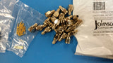 (25 PCS) 142-0408-016 Conn SMA PL 0Hz to 12.4GHz 50Ohm Crimp ST Cable Mount Gold