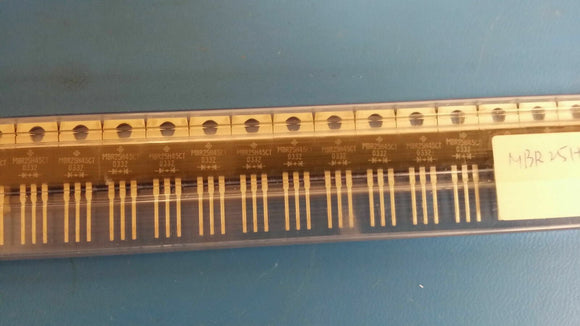 (10 PCS) MBR25H45CT GEN SEMI Diode Schottky 45V 30A 3-Pin(3+Tab) TO-220AB