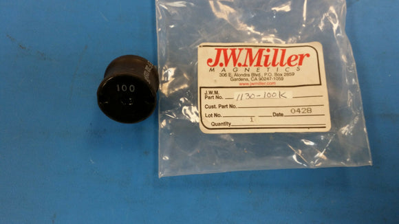(1 PC) 1130-100K JW MILLER RF Fixed Inductors 10uH 10%, Obsolete