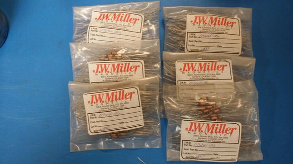 (10 PCS) 07241-06 JW Miller Fixed RF Inductors 2.7uH 10%