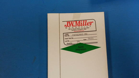 (10 PCS) 70F824AI-RC JW MILLER RF Fixed Inductors 820uH 5%