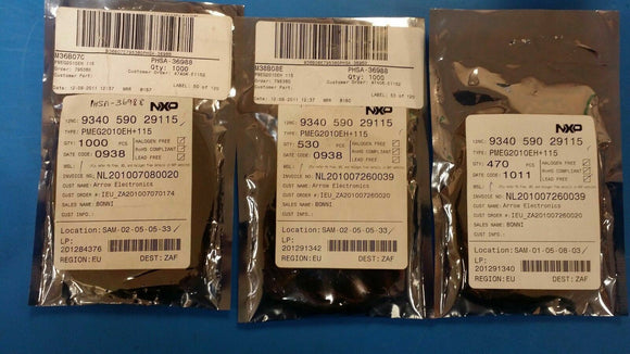 (10PCS) PMEG2010EH Diode Schottky 20V 1A 2-Pin SOD-123F