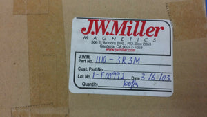 (5 PCS) 1110-3R3M JW MILLER RF Fixed Inductors 3.3uH 20%, Obsolete