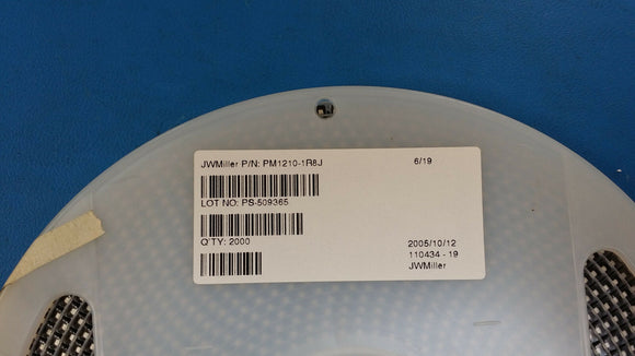 (2,000) PM1210-1R8J 1 ELEMENT 1.8uH FERRITE-CORE GENERAL PURPOSE INDUCTOR SMD