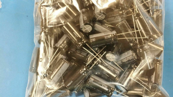 (10 PCS) CAP ALUM 1000UF 20% 50V RADIAL NICHICON UVZ1H102MHH