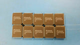 (10 PCS) NM27C010V90 NSC 128KX8 OTPROM, 90ns, PLCC32