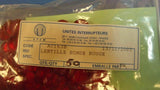 (5PCS) A0163B Switch Bezels / Switch Caps Red screen indicator