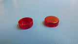 (5PCS) A0163B Switch Bezels / Switch Caps Red screen indicator