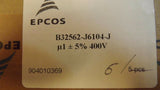 (6PCS) B32562J6104J Cap Film 0.1uF 400V PET 5% 100°C