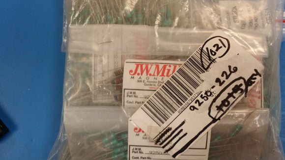 (100 PCS) 9250-226 JW MILLER RF Fixed Inductors 22 000uH 10%, Obsolete