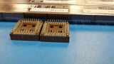 (5 PCS) PCS-068A-1 AUGAT 68 PIN PLCC IC SOCKET THROUGH HOLE