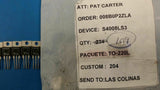 (5 PCS) S4008LS3 TECCOR Thyristor SCR 400V 100A 3-Pin(3+Tab) TO-220AB Isolated