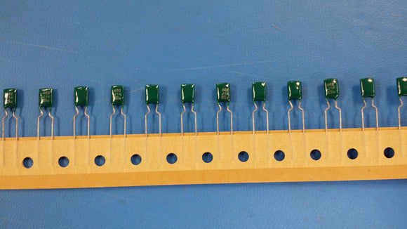 (100 PCS) .0068uF 50V 5% POLYESTER FILM CAPACITOR RADIAL 503N5002682JB MATSUO