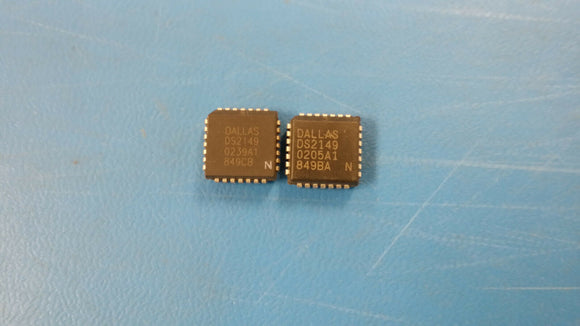 (4 PCS) DS2149QN DALLAS Telecom Interface ICs 5V T1/J1 Line Interface PLCC-28