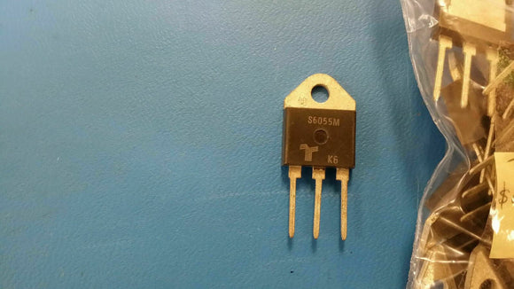 (1 PC) S6055M TECCOR SCR NON-SENS 600V 55A TO-218