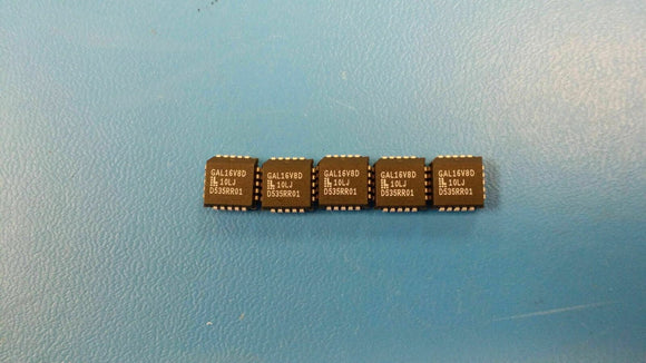 (2 PCS) GAL16V8D-10LJ LATTICE Simple Programmable Logic Devices 5V 16 I/O PLCC20