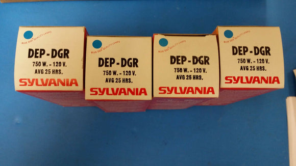 (1 PC) DEP-DGR 750W 120V PROJECTION LAMP BLUE DOT BY SYLVANIA
