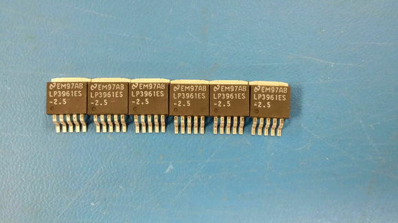 (2 PCS) LP3961ES-2.5 NSC LDO Regulator Pos 2.5V 0.8A 6-Pin(5+Tab) TO-263