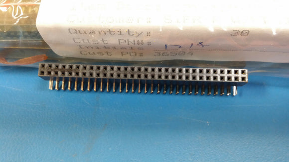 (1 PC)TMMH-130-01-F-D-RA-ES SAMTEC Conn Shrouded Header HDR 60 POS 2mm Solder RA