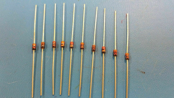 (20PCS) , 1N4735A, Zener Diode, 6.2V, 1W, APD, FSC, Mot, ITT