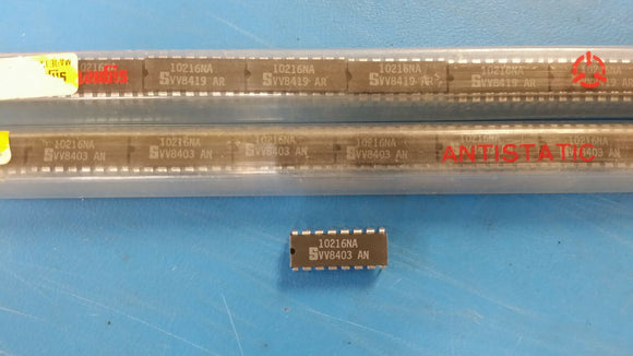 (2 PCS) 10216NA SIGNETICS Triple Receiver 16-Pin PDIP