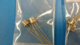 (4 PCS) 2N2405 SILICON SYSTEMS Trans GP BJT NPN 90V 3-Pin TO-39