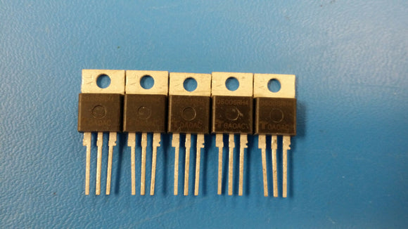 (5 PCS) Q6006RH4 TECCOR Triacs 600V 6A 50-50-50mA TO-220