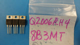 (3 PCS) Q2006RH4 TECCOR TRIAC ALTERNISTOR 200V 6A TO220