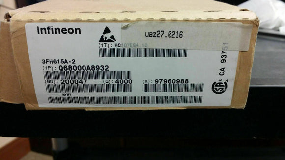 (10 PCS) SFH615A-2 INFINEON Optocoupler DC-IN 1-CH Transistor DC-OUT 4-Pin PDIP