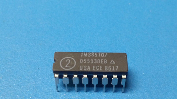 (1 PC) JM38510/05503BEB HEX 1-INPUT INVERT GATE, CDIP 16PIN