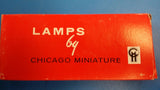(BOX OF 10) CHICAGO MINIATURE 1073 12.8V 1.8A S-8 SC Bayonet Base