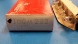 (BOX 0F 10) CHICAGO MINIATURE CM222 Lamp 2.25V Round W Domed Top Miniature Screw