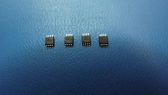 (4PCS) AD5300BRMZ ANALOG DEVICES DAC 1-CH Resistor-String 8-Bit 8-Pin MSOP
