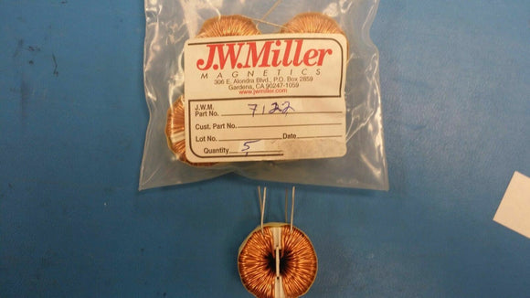 (1 PC) 7122 JW MILLER Common Mode Chokes / Filters 30uH 15%