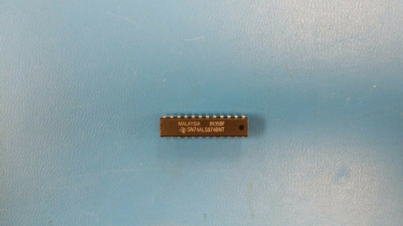 (1 PC) SN74ALS874BNT TI IC D-TYPE POS TRG DUAL 24DIP